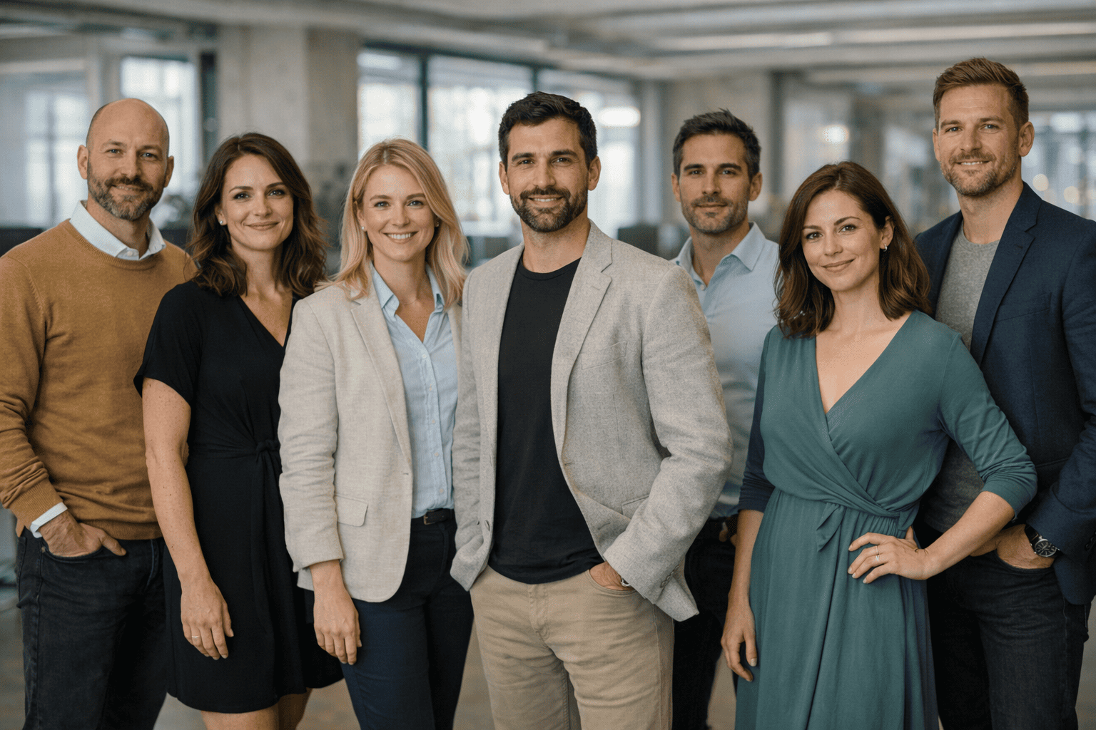 Team working on AI trading platform — Resgatura